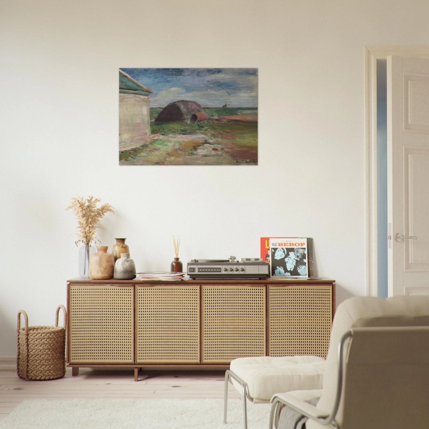 PAYSAGE DE BRETAGNE 1896 - Henri Matisse Brushed Aluminum Print - 70x100 cm / 28x40 inches | Henri Matisse Aluminum Print | Henri Matisse Prints