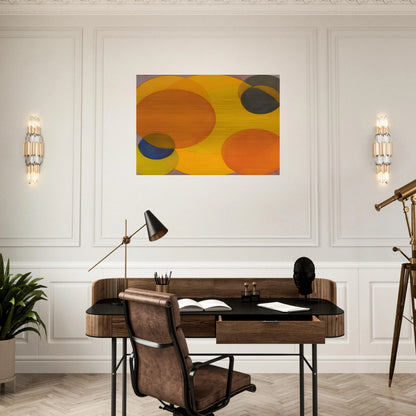 Morre XXII - Al Held Brushed Aluminum Print - 70x100 cm / 28x40 inches | Al Held Aluminum Print | Al Held Prints