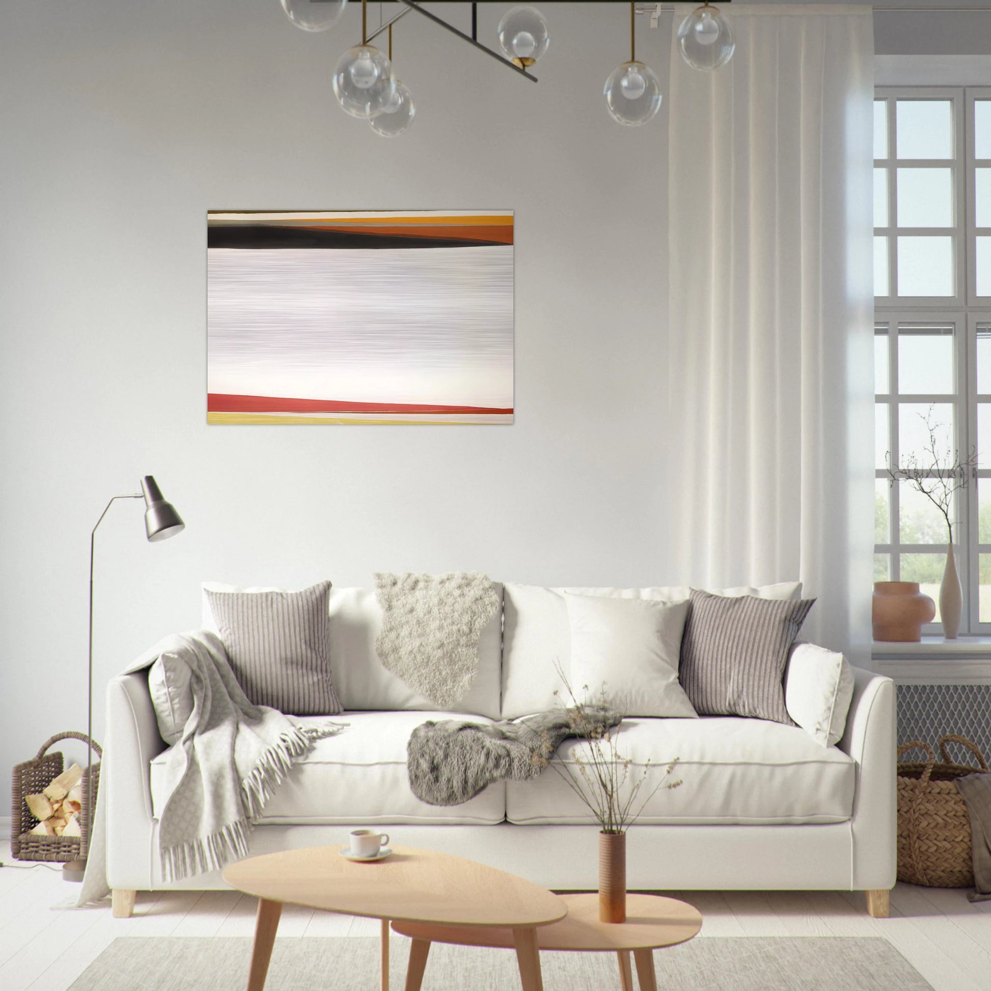 Fowey Light - 1974 - Larry Zox Brushed Aluminum Print - 70x100 cm / 28x40 inches | Larry Zox Aluminum Print | Larry Zox Prints