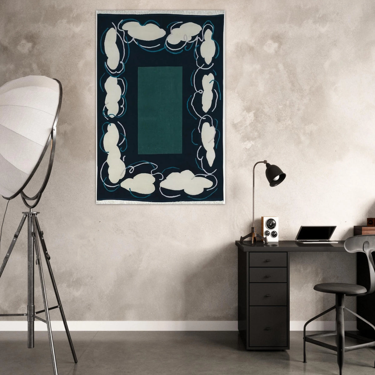 Cielo Par Terra - 1984 - Mario Schifano Art Prints - 100x150 cm / 40x60″ inches | Mario Schifano Poster | Mario Schifano Prints