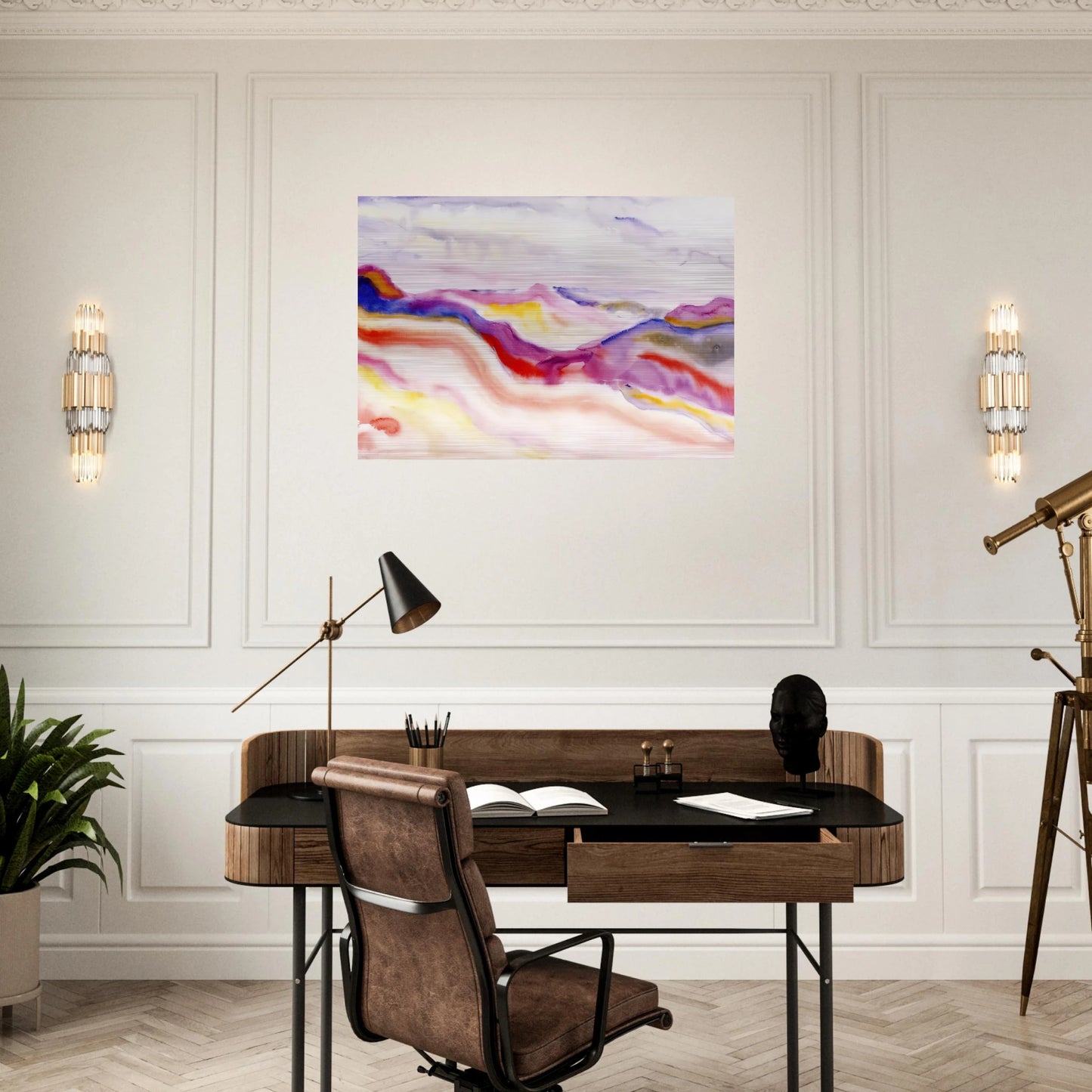 Provincetown Dunes - 1914 - Charles Demuth Brushed Aluminum Print - 70x100 cm / 28x40 inches | Charles Demuth Aluminum Print | Charles Demuth Prints