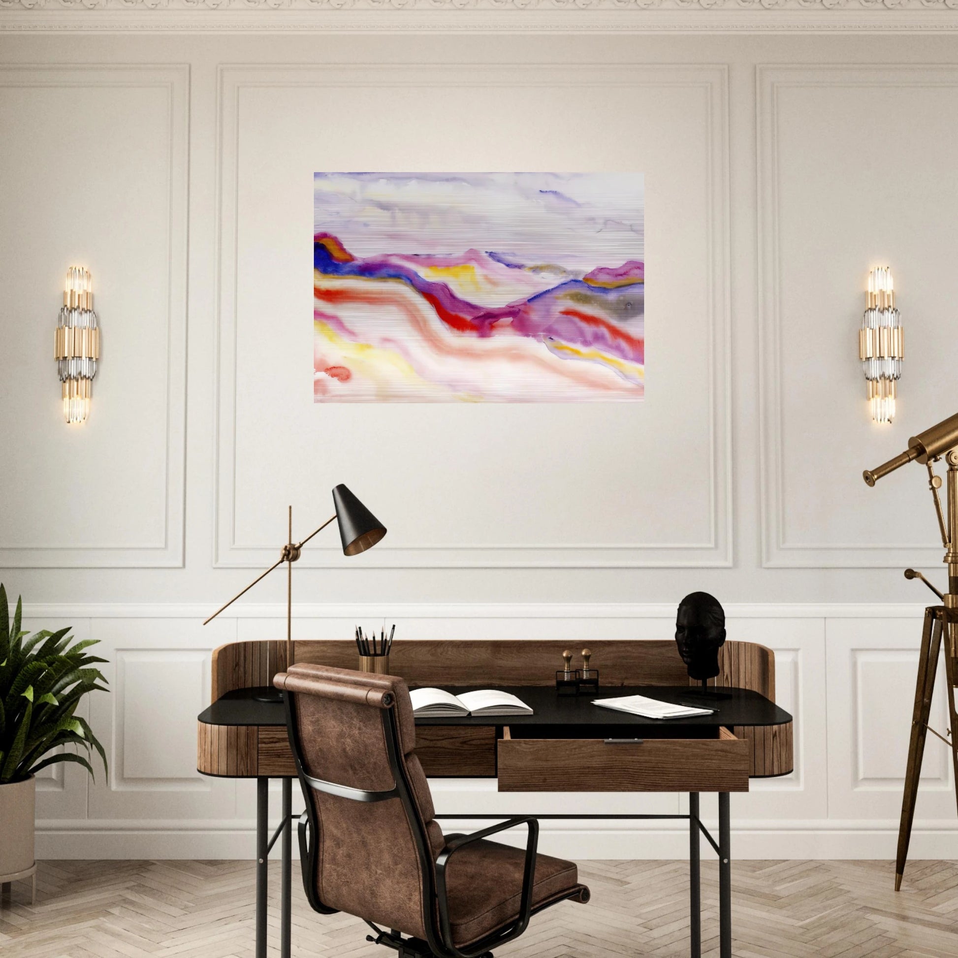 Provincetown Dunes - 1914 - Charles Demuth Brushed Aluminum Print - 70x100 cm / 28x40 inches | Charles Demuth Aluminum Print | Charles Demuth Prints