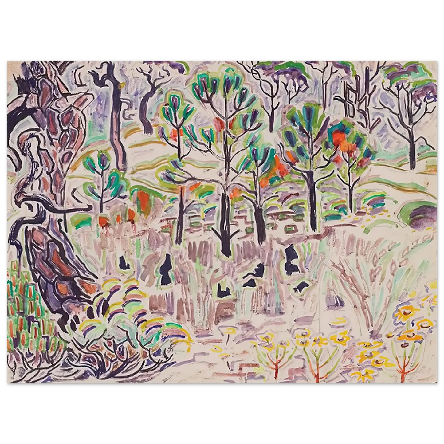 Walter Inglis Anderson - Walter Anderson Wall art - 30x40 cm / 12x16 Inches - Fine Art Poster - -