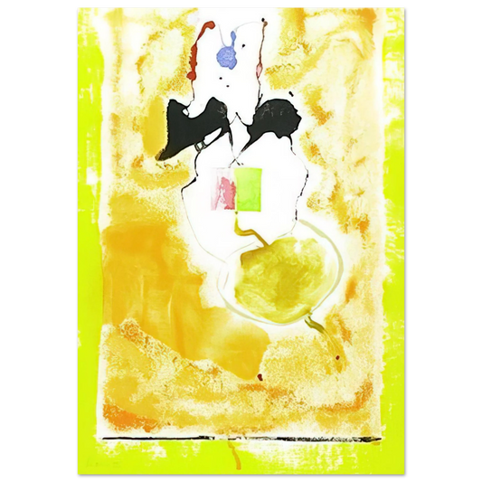 Helen Frankenthaler - Solar Imp - 2001 Wall art - 13x18 cm / 5x7 inches - Fine Art Poster-canvas - -