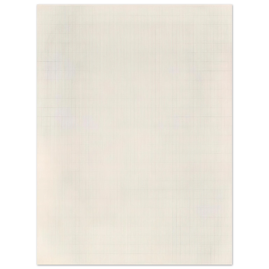 Agnes Martin - The Peach  75x100 cm / 30x40inches Fine Art Poster