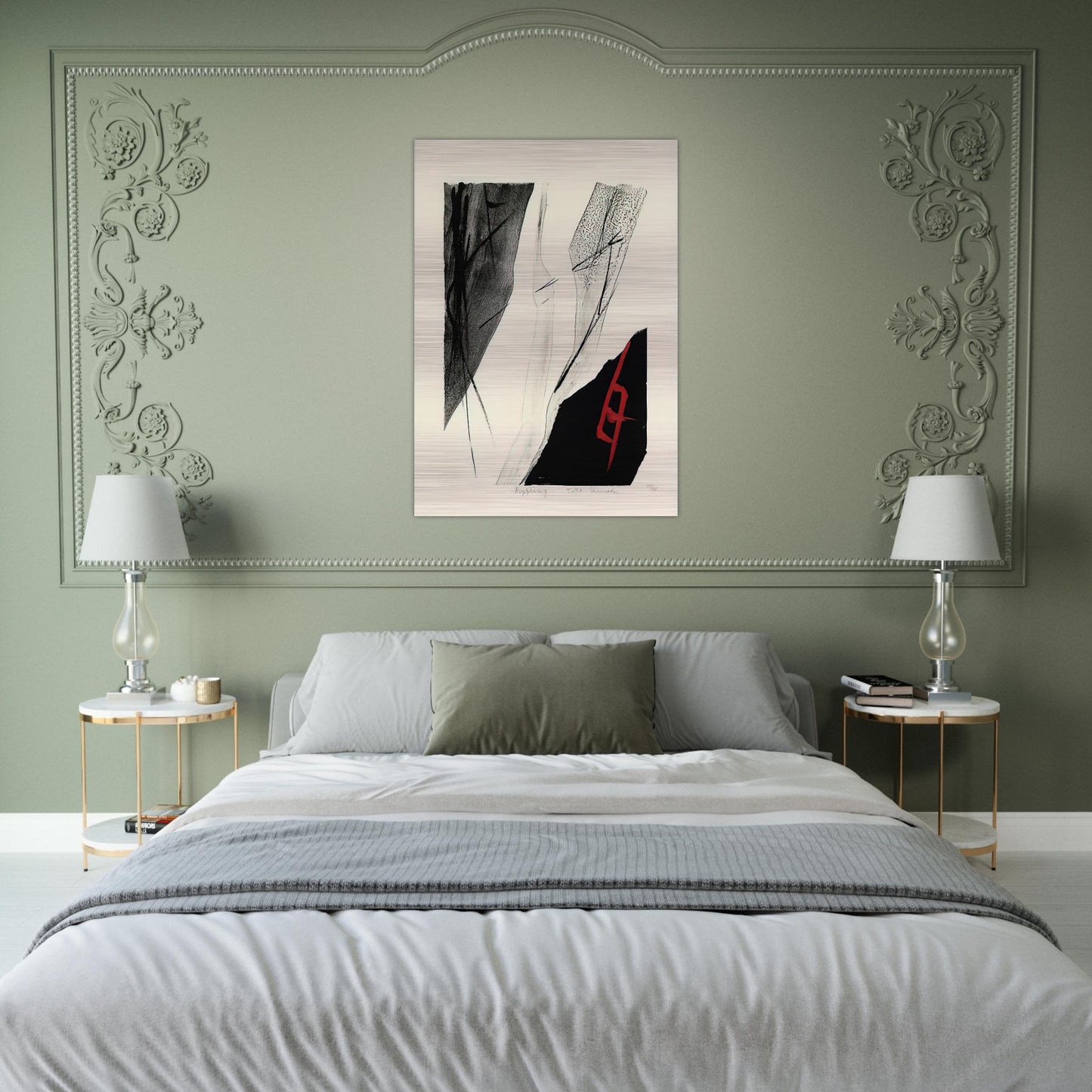 Rippling - 1983 - Toko Shinoda Brushed Aluminum Print - 70x100 cm / 28x40 inches | Toko Shinoda Aluminum Print | Toko Shinoda Prints