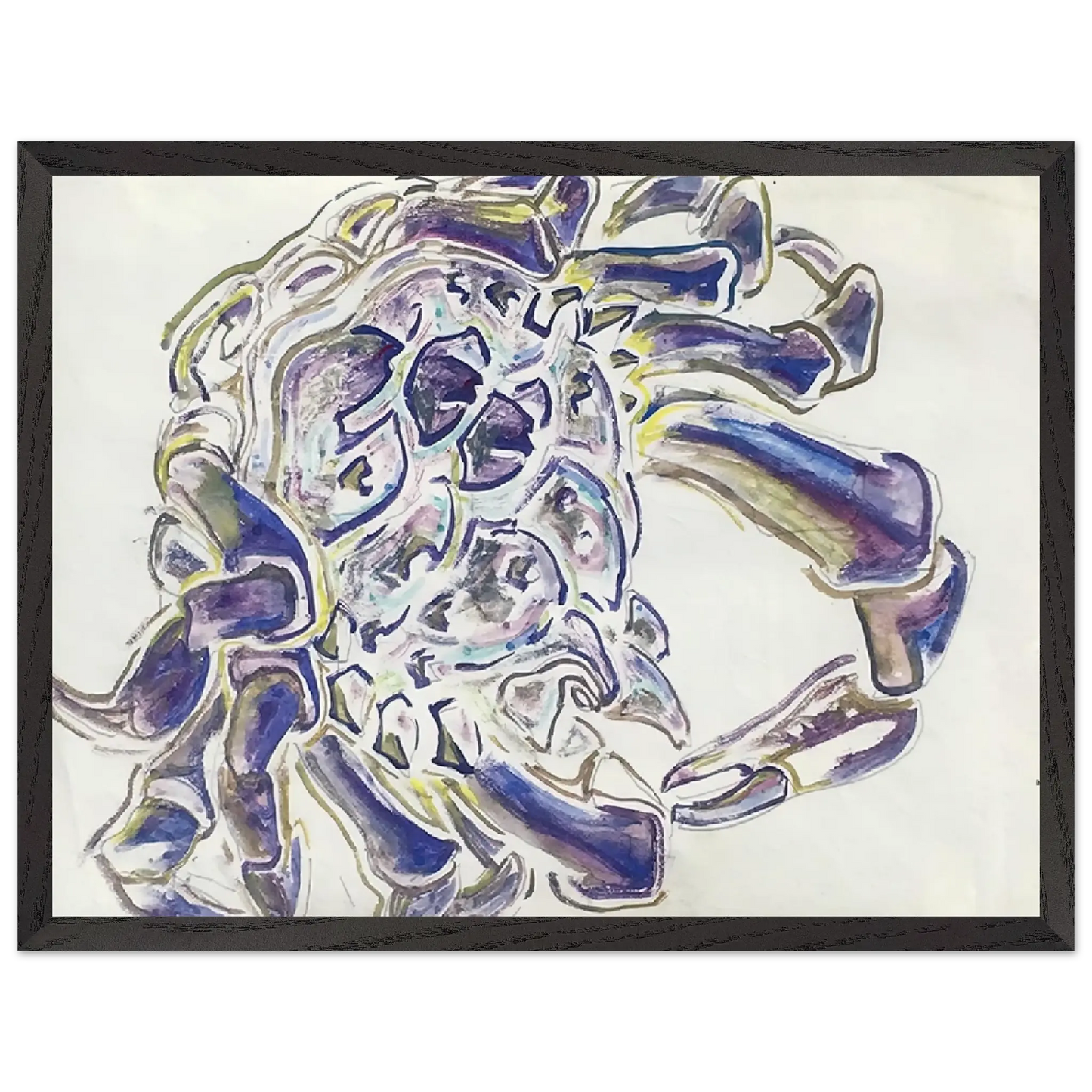 Walter Inglis Anderson - Walter Anderson Wall art - 20x25 cm / 8x10 inches - Premium Wooden Framed Poster With Fine Art Paper - White frame
