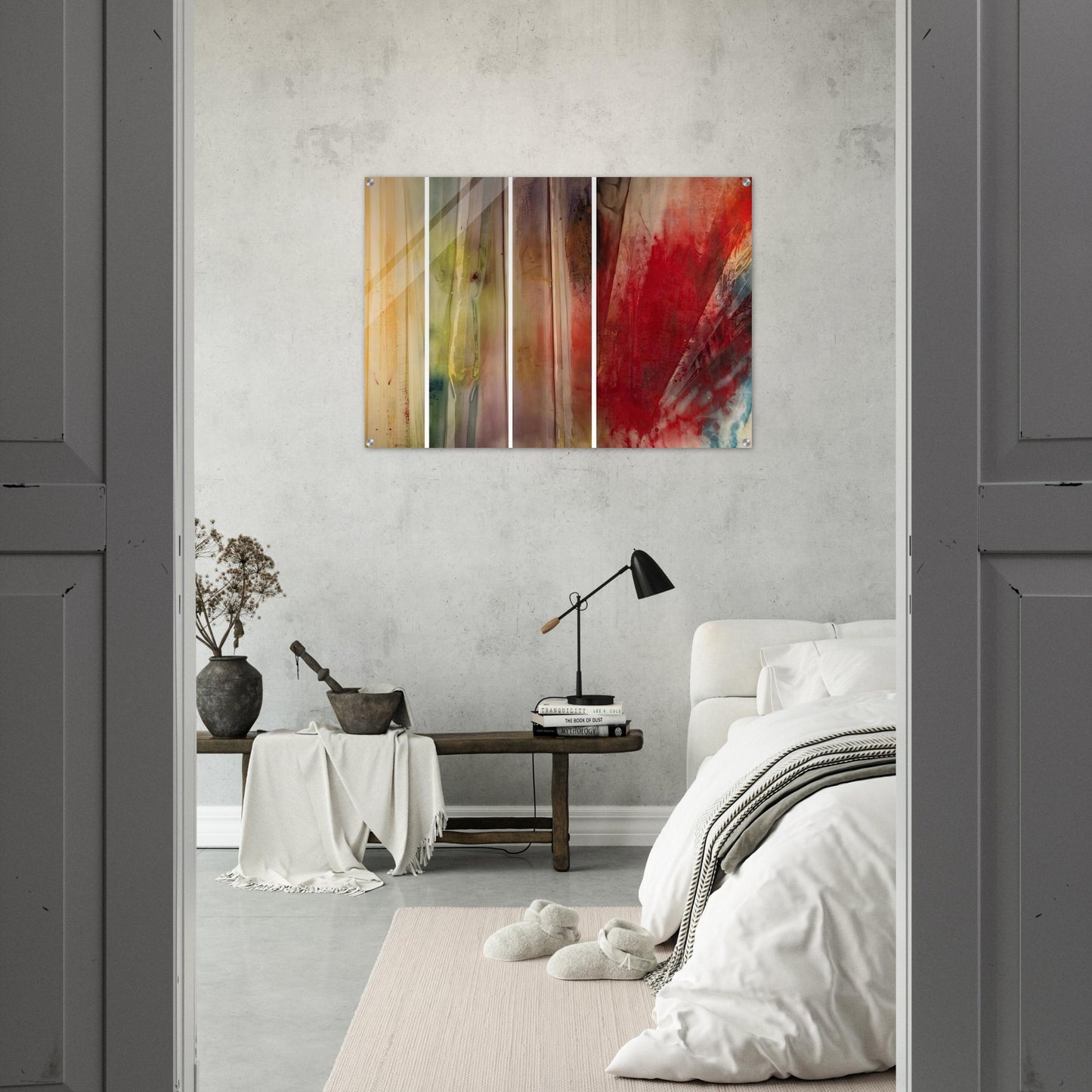 A Warmth, A Lightness, A Glow and Then - Sam Gilliam Acrylic Print - 70x100 cm / 28x40″ inches