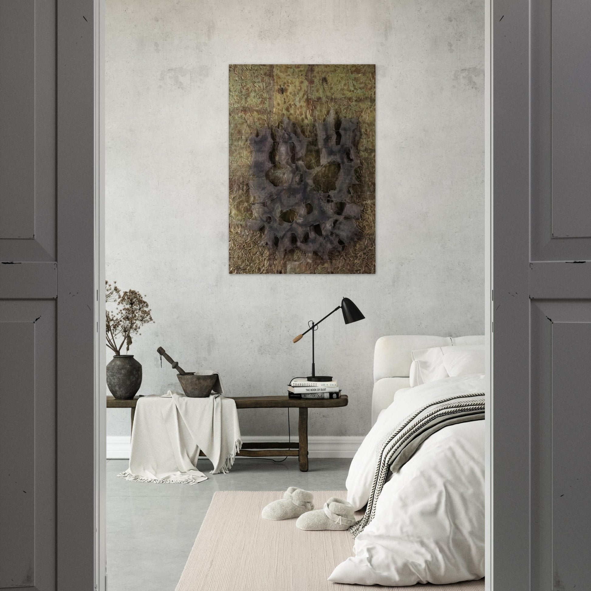 Metamorfosis Marco Aurelio - 1962 - Manuel Rivera Brushed Aluminum Print - 70x100 cm / 28x40 inches | Manuel Rivera Aluminum Print | Manuel Rivera Prints