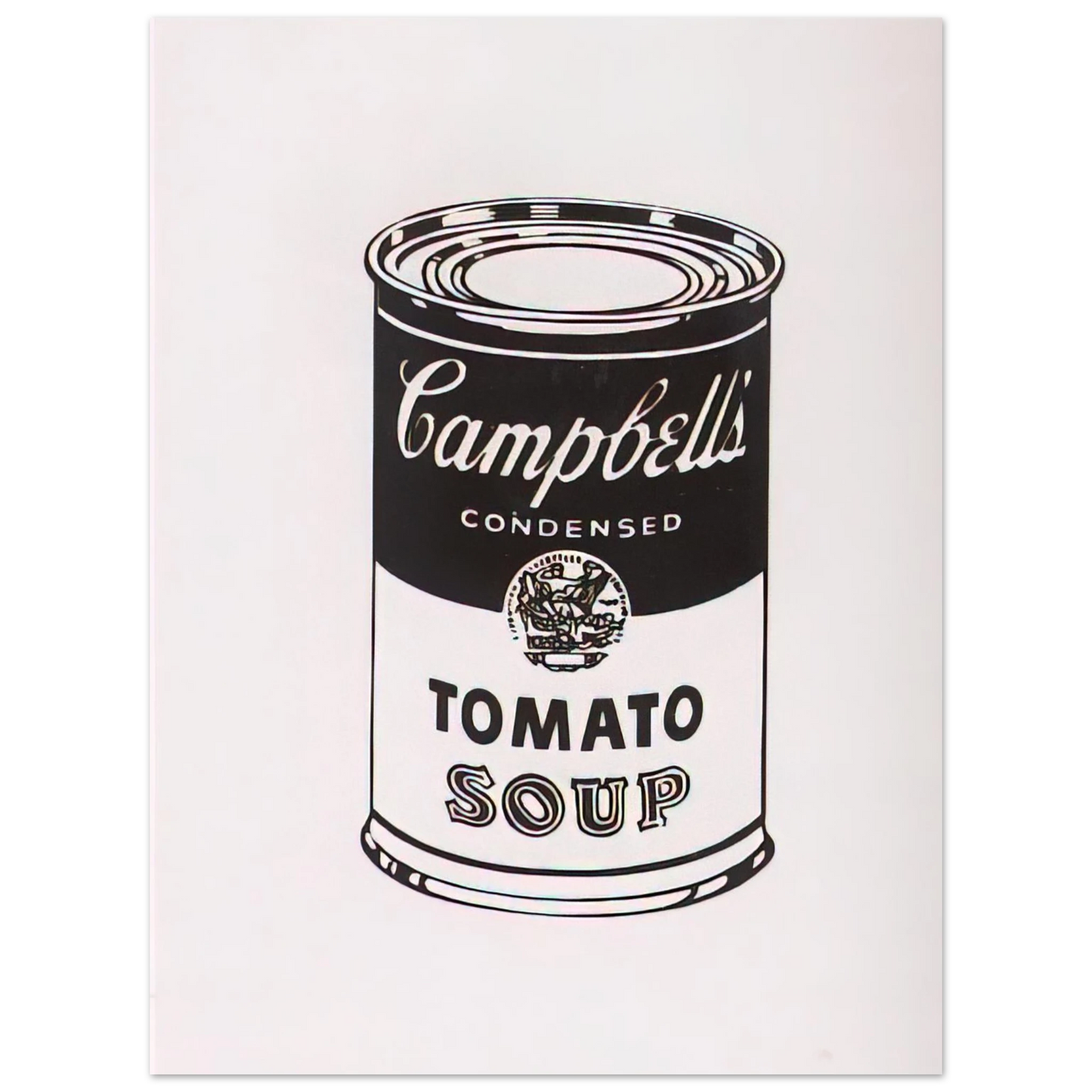 Andy Warhol - Campbell's Soup Can  Tomato -Retrospective Series Fine Art Poster