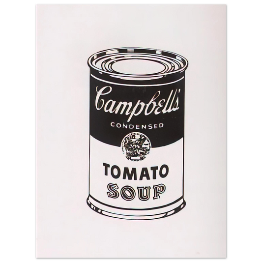 Andy Warhol - Campbell's Soup Can  Tomato -Retrospective Series Fine Art Poster