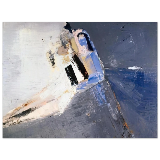 Nicolas de Stael - Figure accoudÃƒÂ©e - 1953 Fine Art Poster