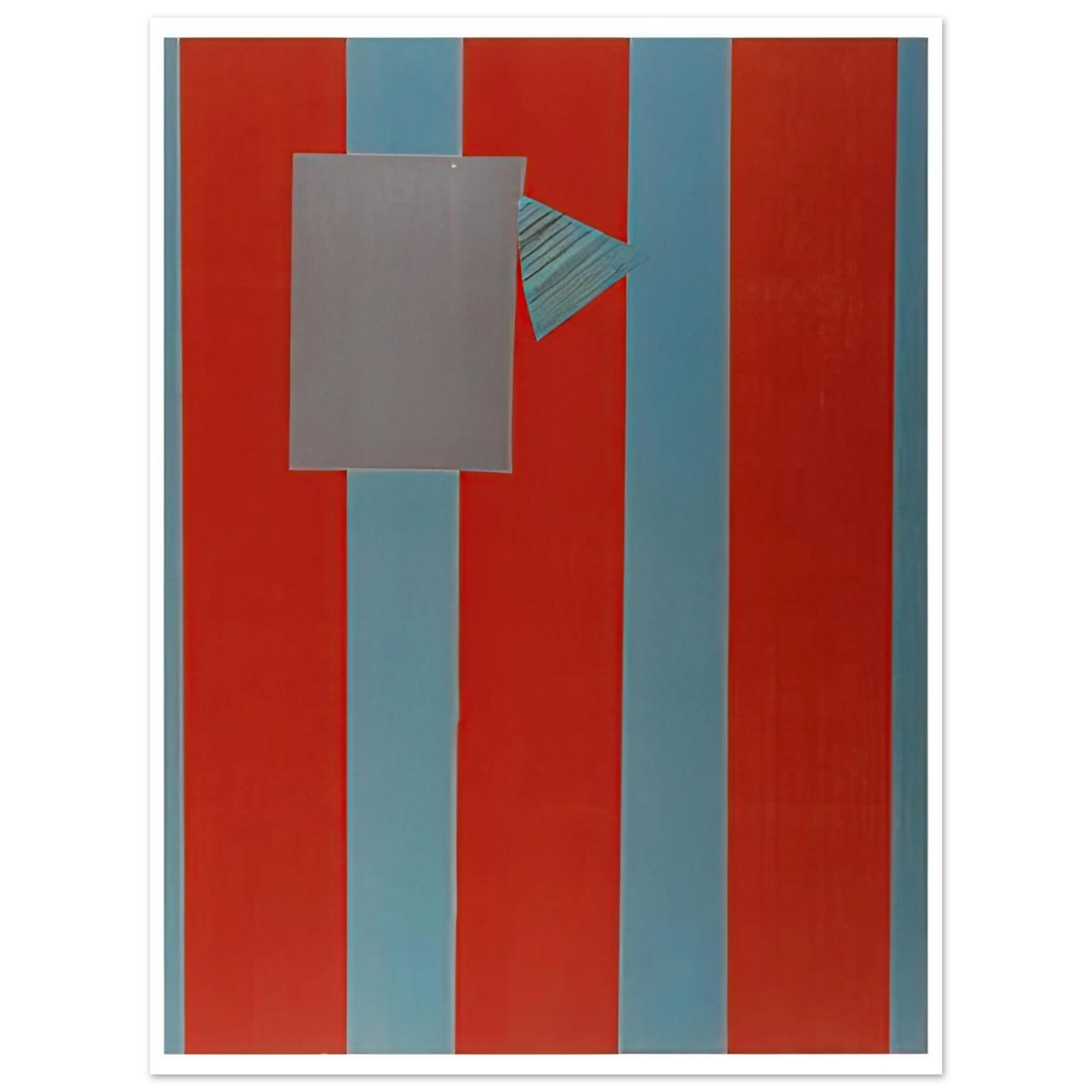 Sam Gilliam - Castle Banner 5  75x100 cm / 30x40inches Fine Art Poster