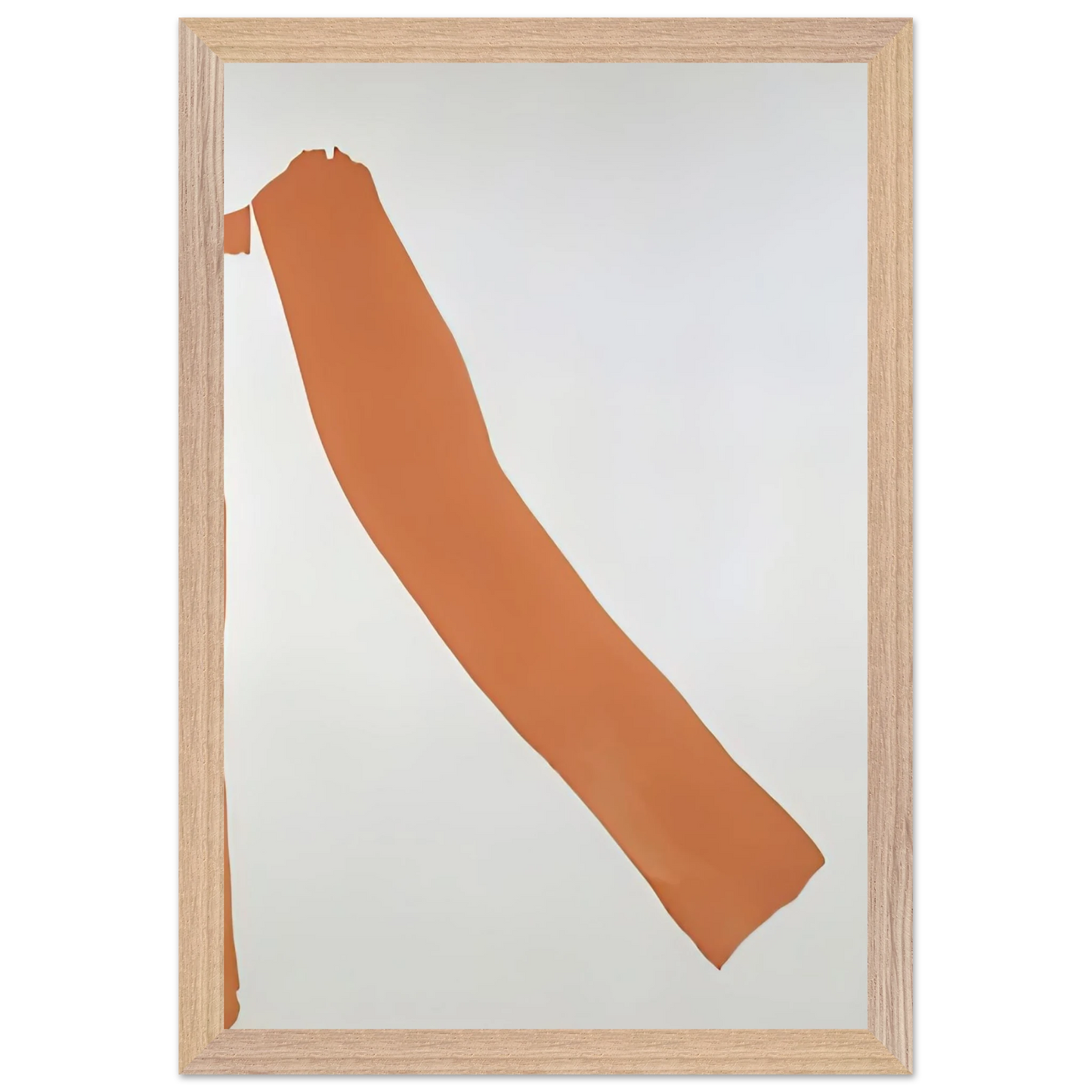 Helen Frankenthaler - Stride, 1969- Wall Art - 30x40 cm / 12x16 inches - Premium Wooden Framed Poster With Fine Art Paper-canvas - Black frame