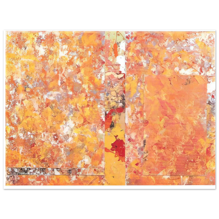 Sam Gilliam - Toward a Red  75x100 cm / 30x40inches Fine Art Poster