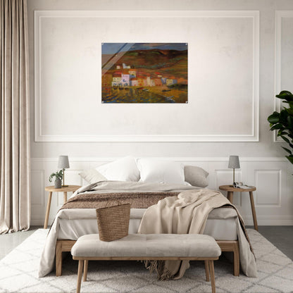 PORTDOGUE AND MOUNT PANI FROM AYUNTAMIENTO - Salvador Dali Acrylic Print - 70x100 cm / 28x40″ inches