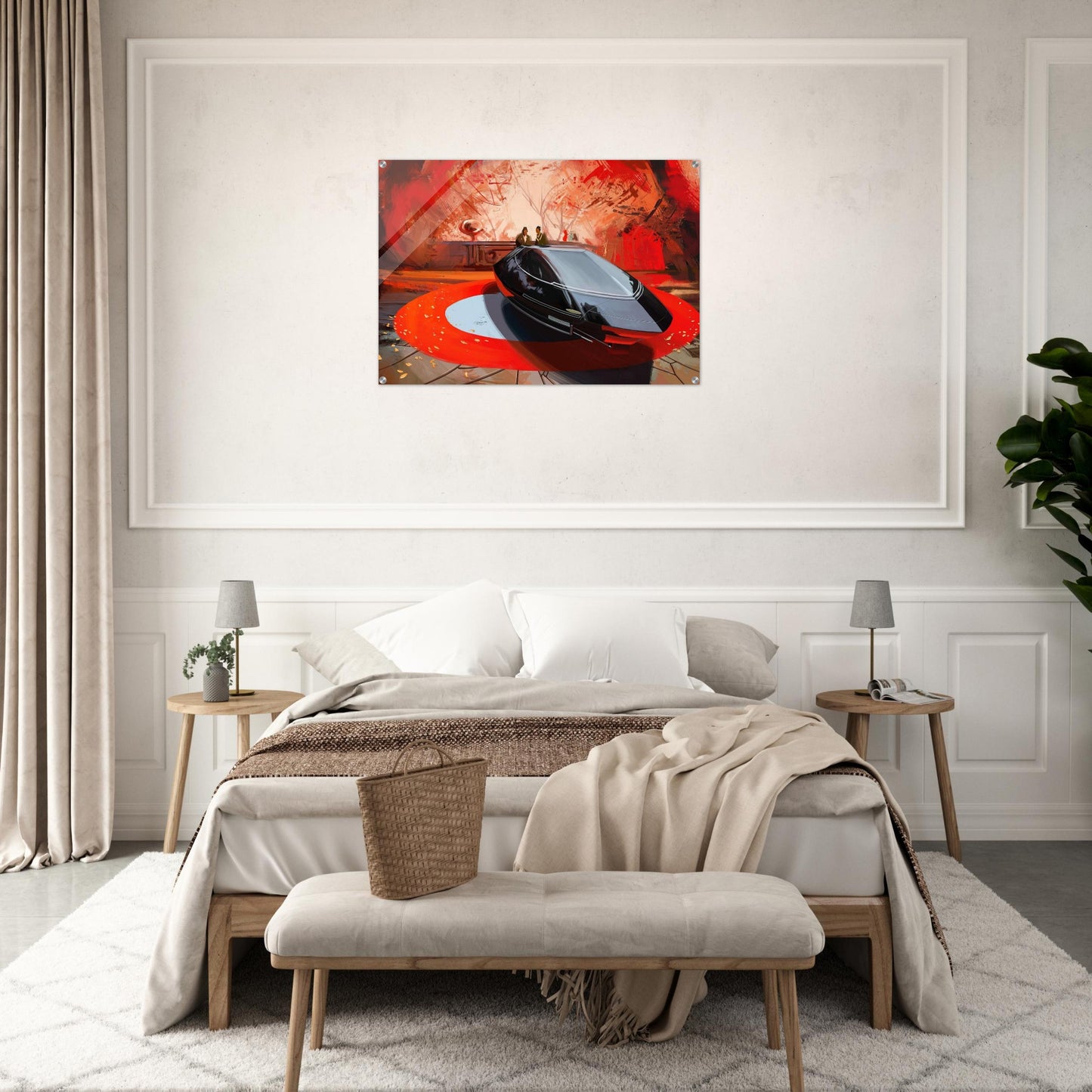 Syd Mead - Syd Mead Acrylic Print - 70x100 cm / 28x40″ inches | Syd Mead Wall Art | Syd Mead Prints
