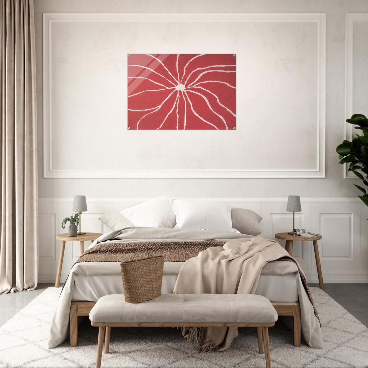 The Spider - 1970 - Forrest Bess Acrylic Print - 70x100 cm / 28x40″ inches | Forrest Bess Wall Art | Forrest Bess Prints