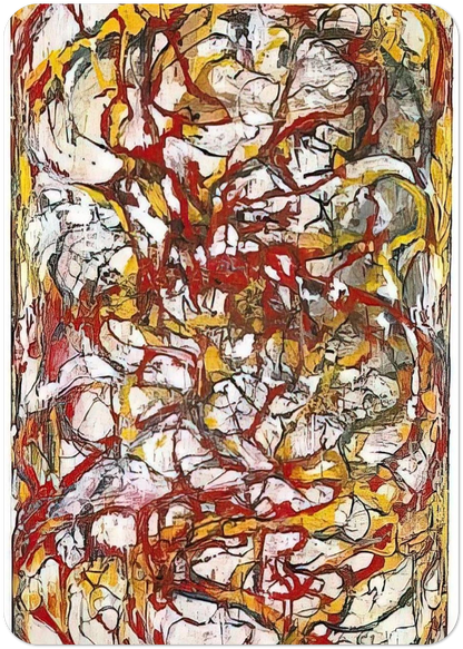 Dragons - 2004 By Brice Marden Pack of 10 Post Cards | Brice Marden Post Cards | A6 (10.5 x 14.8 cm) - 4.1 x 5.8 inches