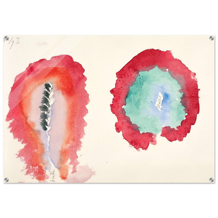 WHEAT AND WORMWOOD 1922 - Hilma af Klint Acrylic Print - 70x100 cm / 28x40″ inches