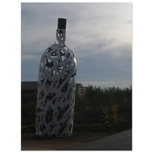 Claes Oldenburg - THE BOTTLE OF NOTES 1993  75x100 cm / 30x40inches Fine Art Poster