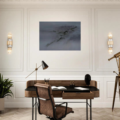 28 10 2001 2001 - Zao Wou-Ki Brushed Aluminum Print - 70x100 cm / 28x40 inches | Zao Wou-Ki Aluminum Print | Zao Wou-Ki Prints