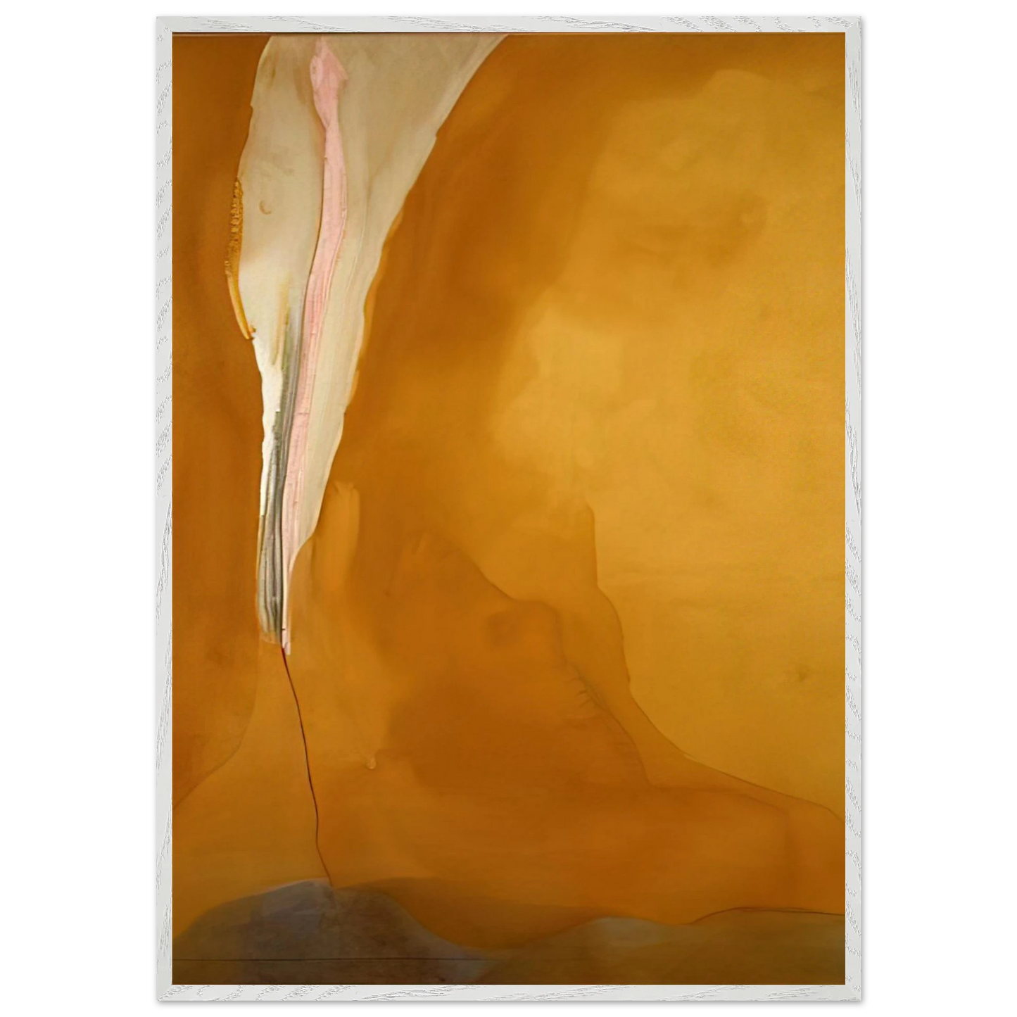 Helen Frankenthaler - Coral Wedge - 1972 Wall art - 21x29.7 cm / 8x12" - Fine Art Poster-canvas - -