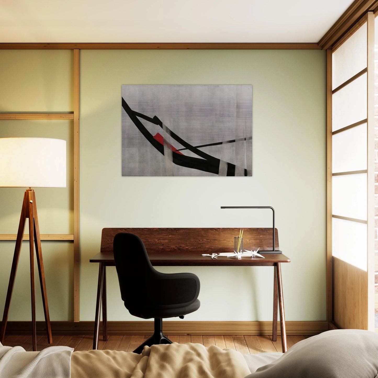 Untitled - 1977 - Toko Shinoda Brushed Aluminum Print - 70x100 cm / 28x40 inches | Toko Shinoda Aluminum Print | Toko Shinoda Prints
