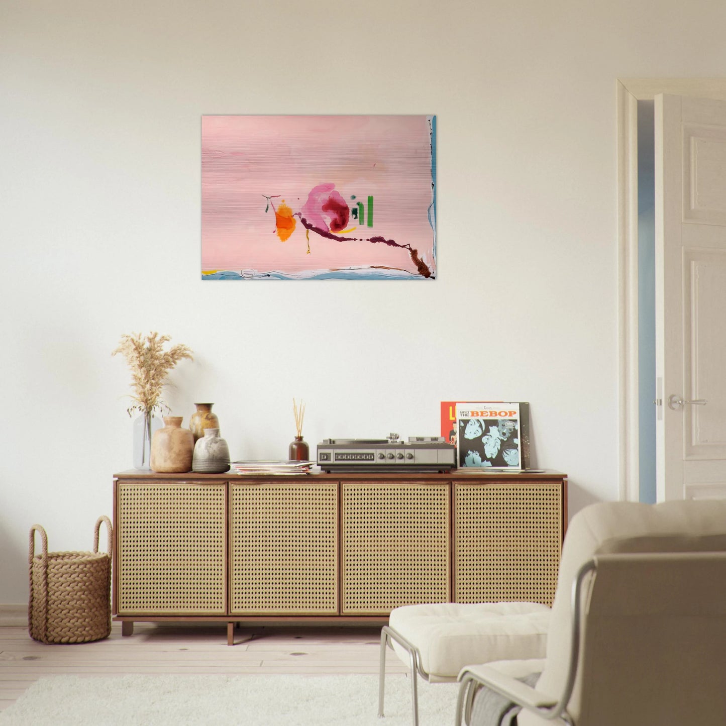Flirt - 1995 - Helen Frankenthaler Brushed Aluminum Print - 70x100 cm / 28x40 inches | Helen Frankenthaler Aluminum Print | Helen Frankenthaler Prints