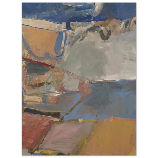 Richard Diebenkorn - Berkeley #22  75x100 cm / 30x40inches Fine Art Poster