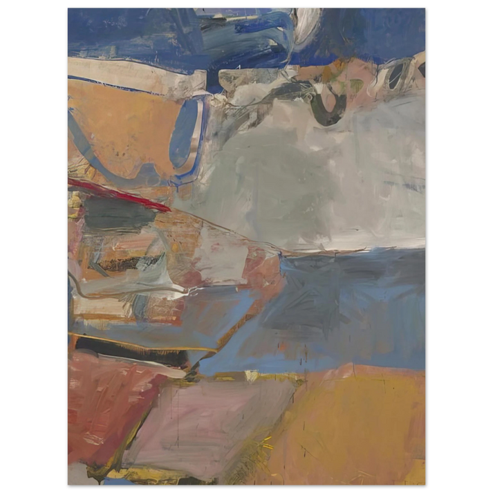Richard Diebenkorn - Berkeley #22  75x100 cm / 30x40inches Fine Art Poster