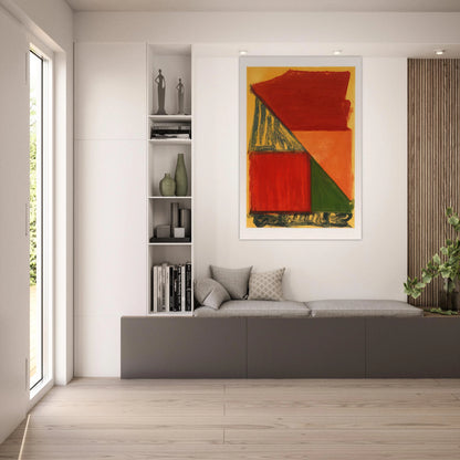 Dido - 1979 - John Hoyland Art Prints - 100x150 cm / 40x60″ inches | John Hoyland Poster | John Hoyland Prints