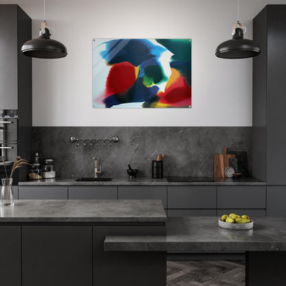 Phenomena Sherman Vortex - Paul Jenkins Acrylic Print - 70x100 cm / 28x40″ inches