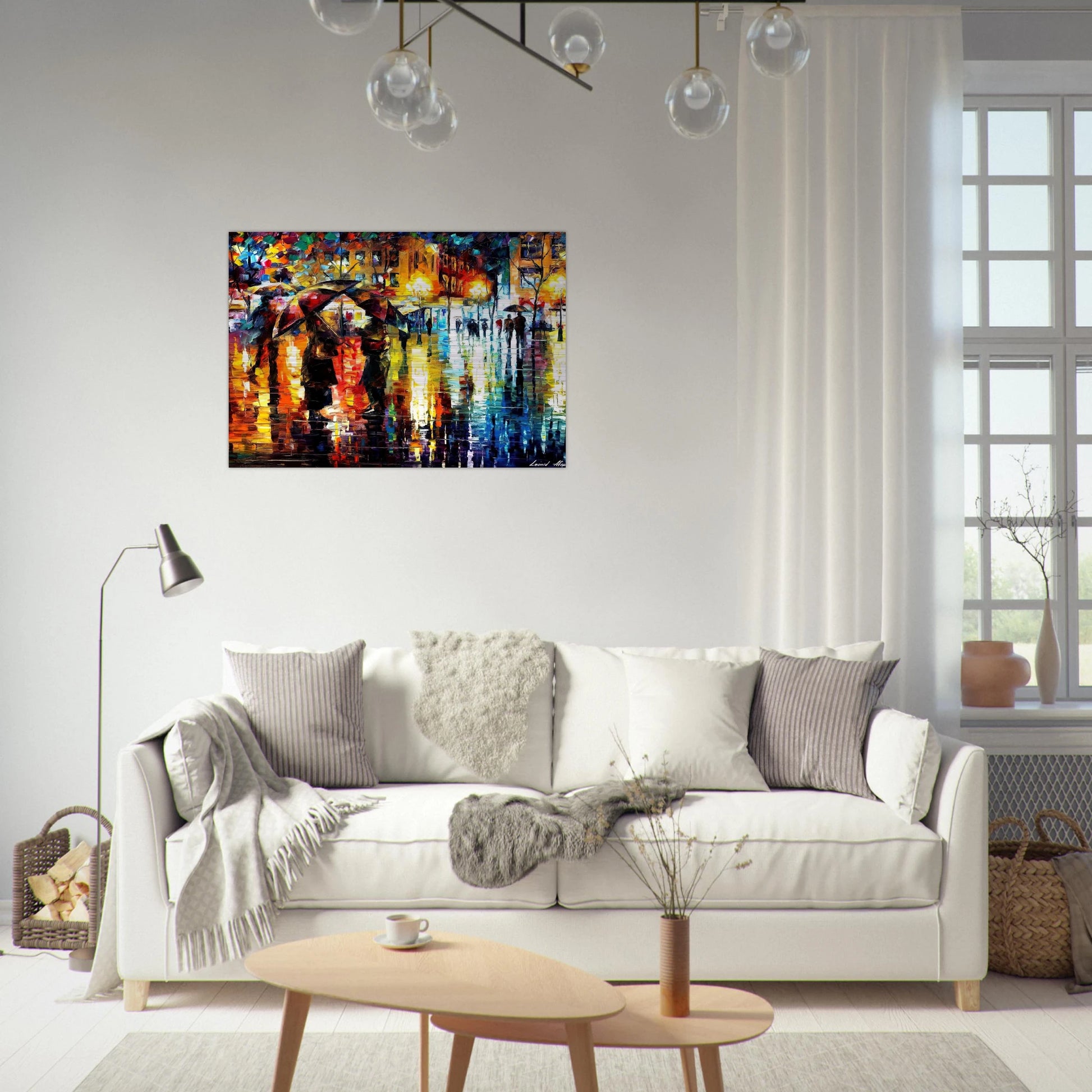 Leonid Afremov - Leonid Afremov Brushed Aluminum Print - 70x100 cm / 28x40 inches | Leonid Afremov Aluminum Print | Leonid Afremov Prints