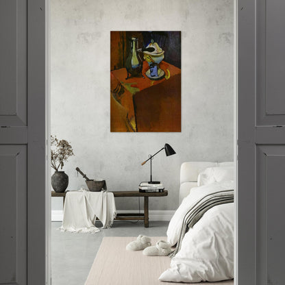 DISHES ON A TABLE 1900 - Henri Matisse Brushed Aluminum Print - 70x100 cm / 28x40 inches | Henri Matisse Aluminum Print | Henri Matisse Prints