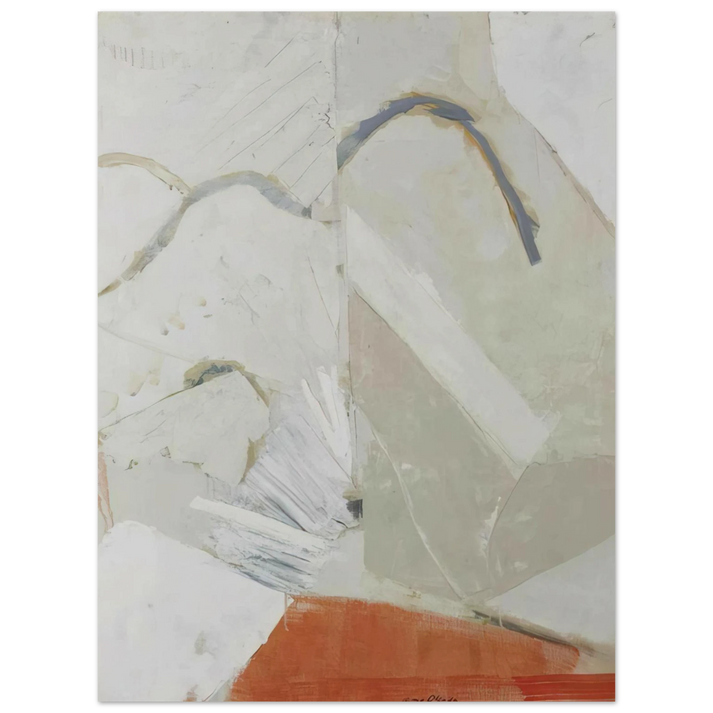 Kenzo Okada - Untitled - 1960  75x100 cm / 30x40inches Fine Art Poster