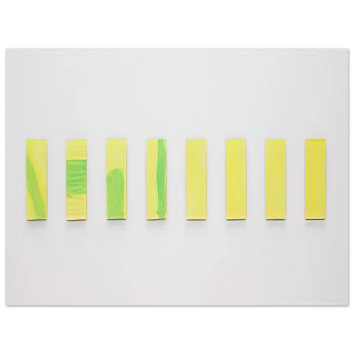 Blinky Palermo - OHNE TITEL 1977  75x100 cm / 30x40inches Fine Art Poster