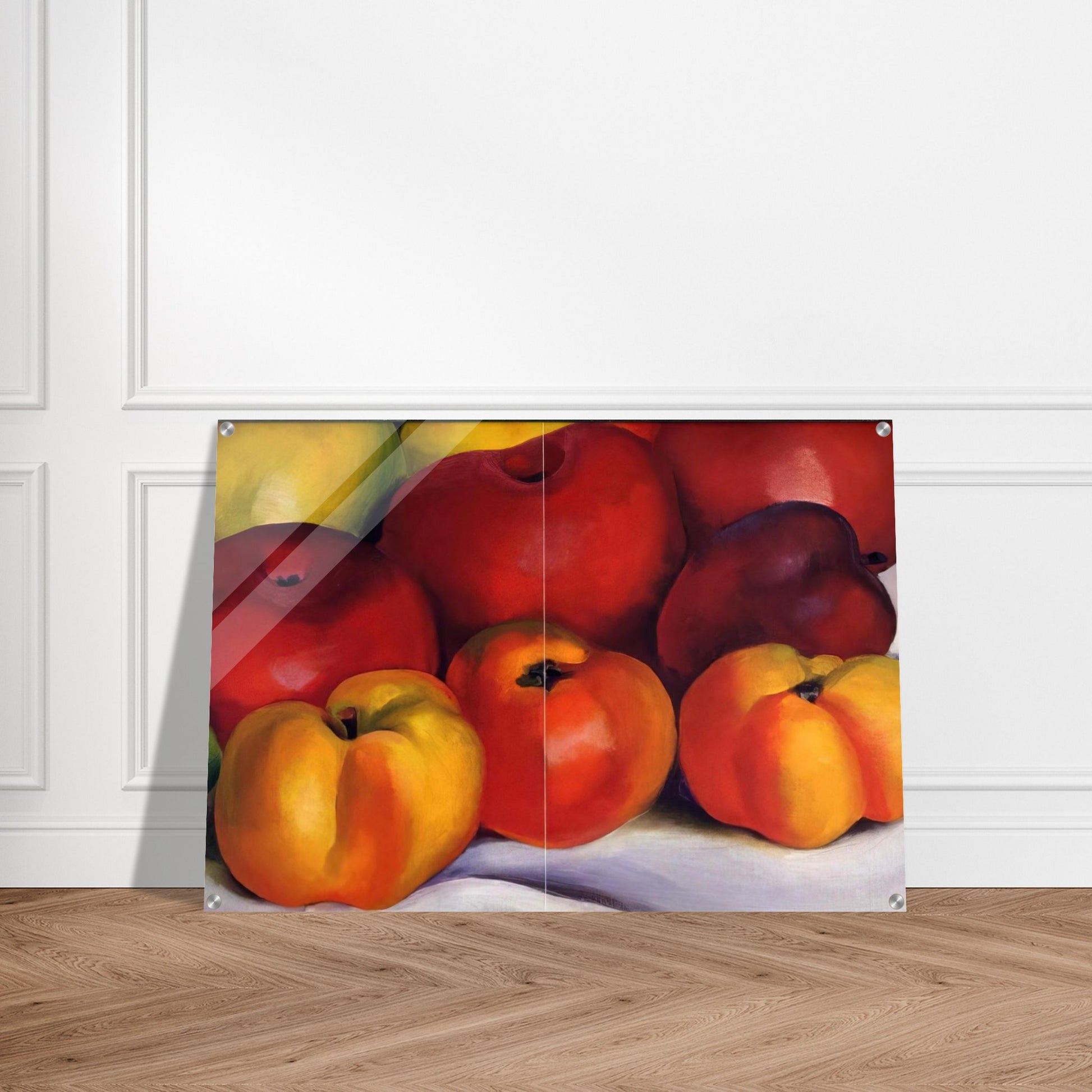 Apple Family - Georgia O'Keeffe Acrylic Print - 70x100 cm / 28x40″ inches