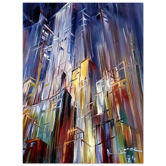 Konrad Zuse - Growth  75x100 cm / 30x40inches Fine Art Poster