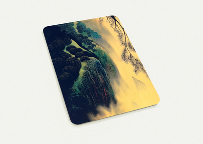 Jeweled Coast By Eyvind Earle Pack of 10 Post Cards | Eyvind Earle Post Cards | A6 (10.5 x 14.8 cm) - 4.1 x 5.8 inches