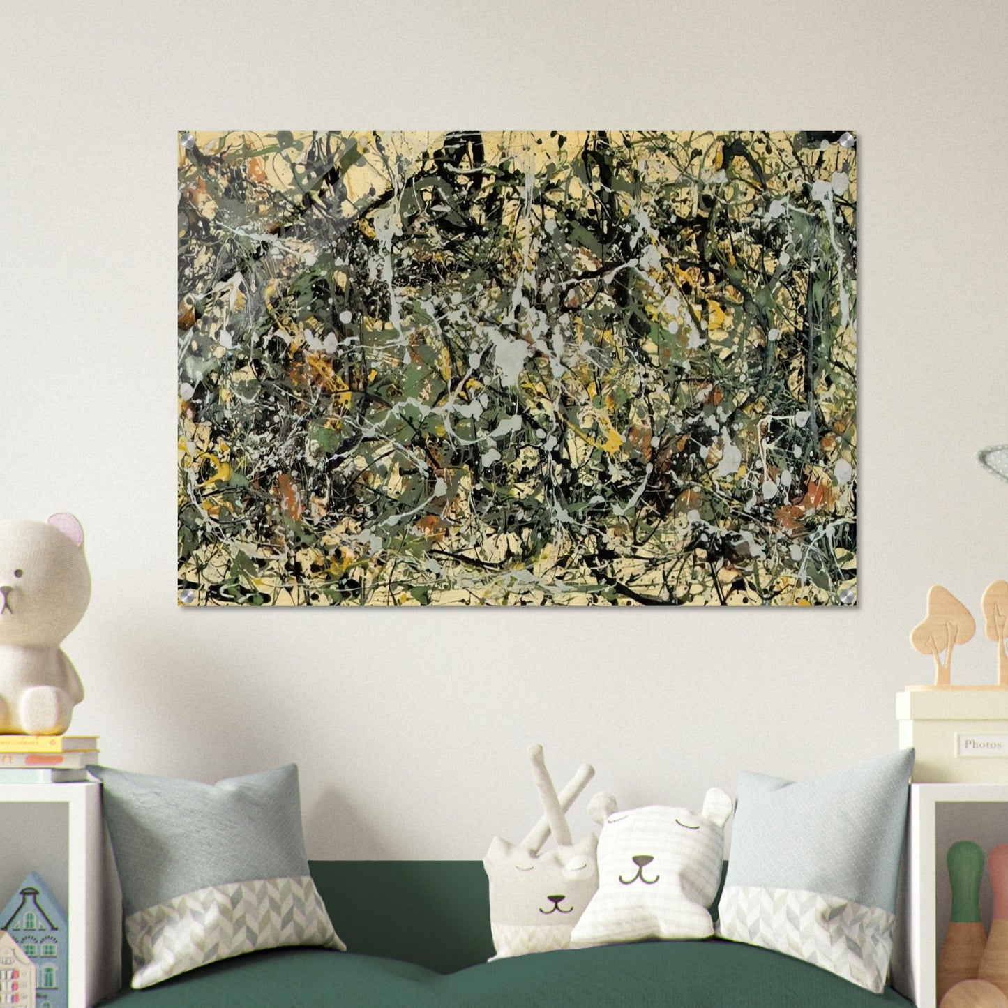 NUMBER 8 1949 - Jackson Pollock Acrylic Print - 70x100 cm / 28x40″ inches