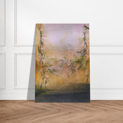 25 5 2001 2001 - Zao Wou-Ki Brushed Aluminum Print - 70x100 cm / 28x40 inches | Zao Wou-Ki Aluminum Print | Zao Wou-Ki Prints