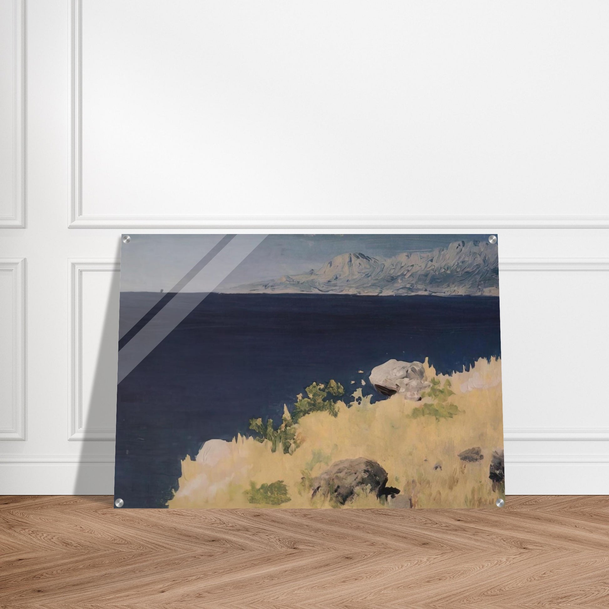 Sea coast. Crimea - Arkhyp Kuindzhi Acrylic Print - 70x100 cm / 28x40″ inches