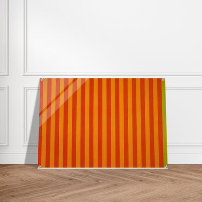 EdgesSolar Beat - 1962 - Gene Davis Acrylic Print - 70x100 cm / 28x40″ inches