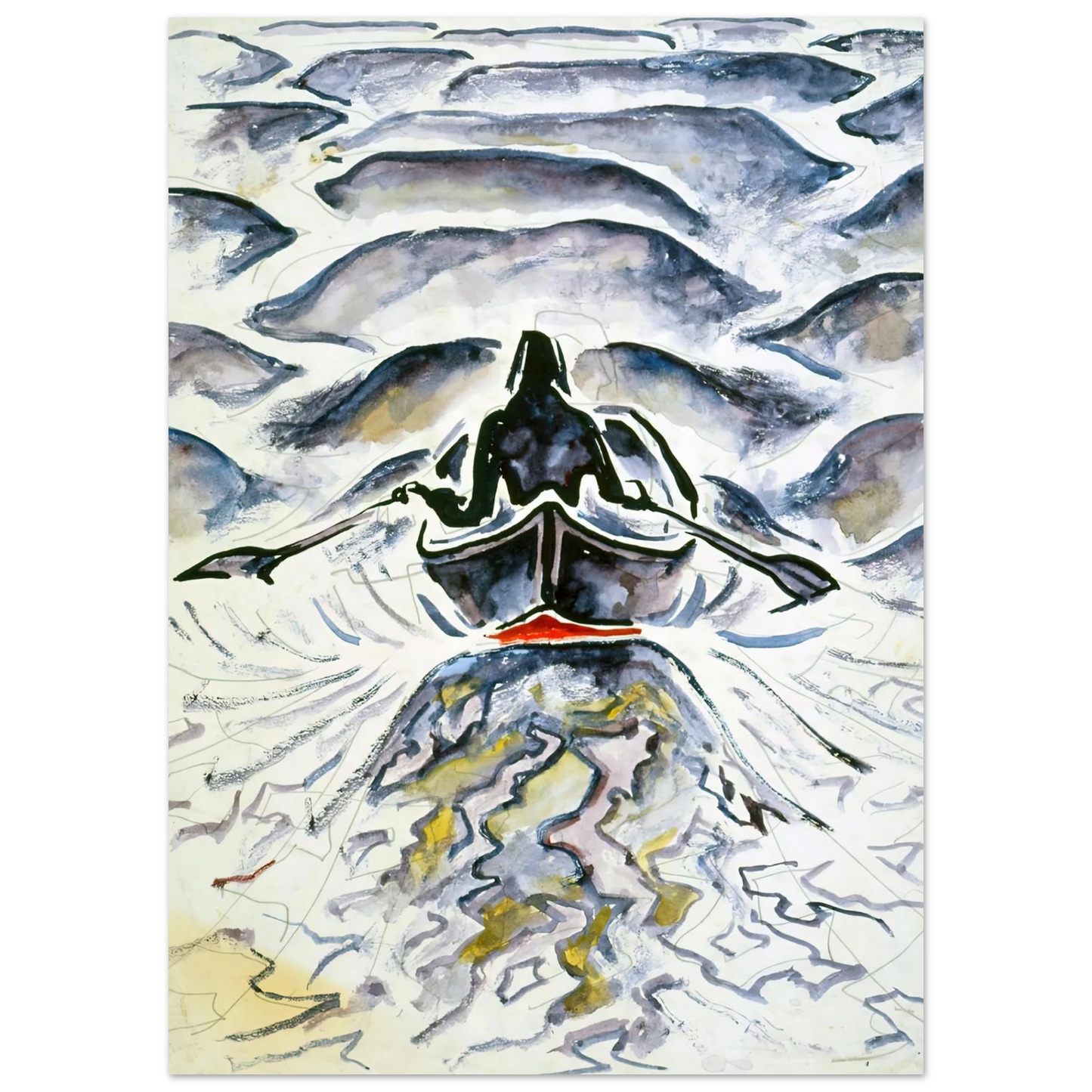 Walter Inglis Anderson - Walter Anderson Wall art - 60x80 cm / 24x32 inches - Fine Art Poster-canvas - -