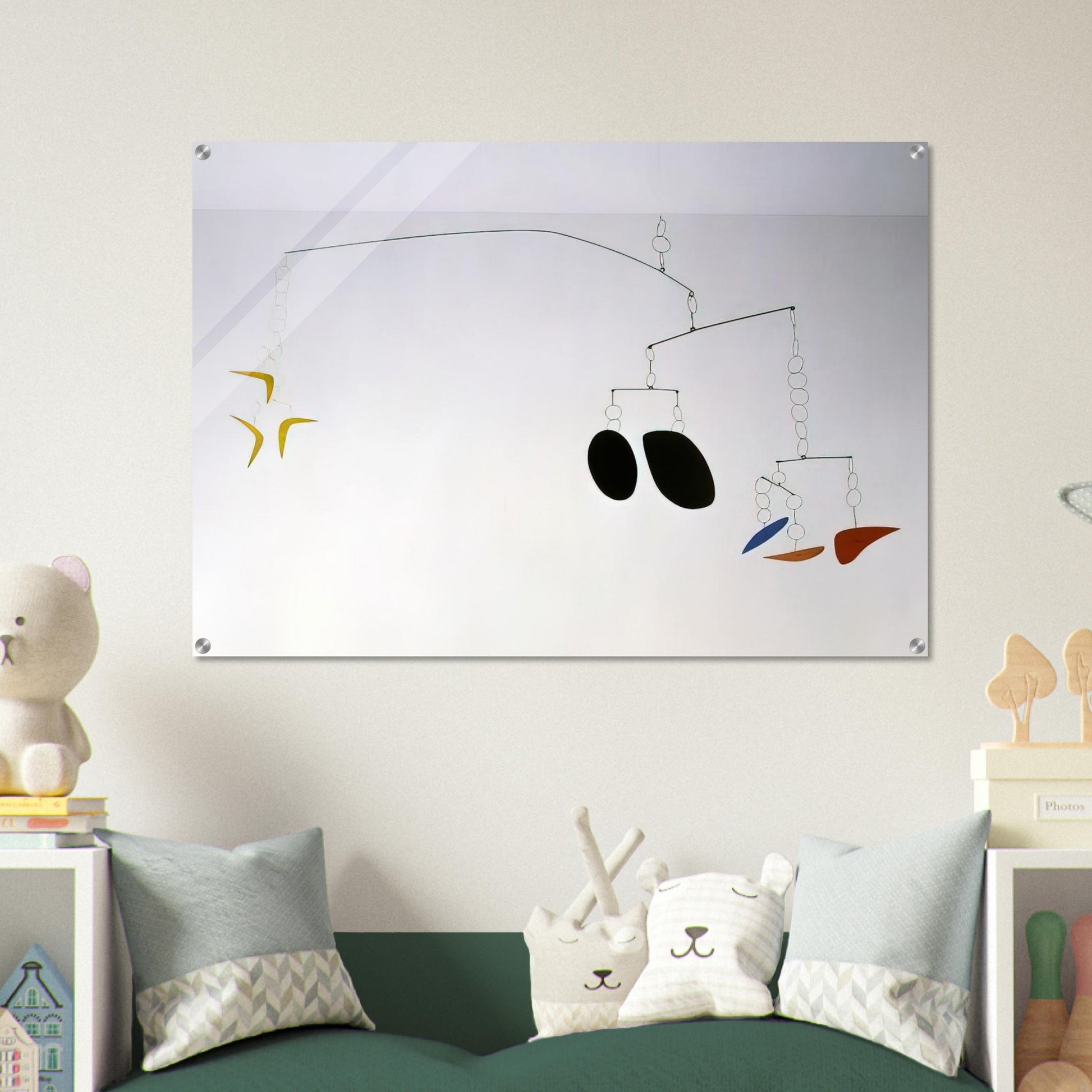 BOOMERANGS 1941 0 - Alexander Calder Acrylic Print - 70x100 cm / 28x40″ inches