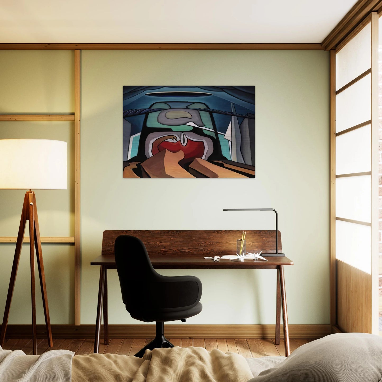 LSH 21 - 1942 - Lawren Harris Brushed Aluminum Print - 70x100 cm / 28x40 inches | Lawren Harris Aluminum Print | Lawren Harris Prints