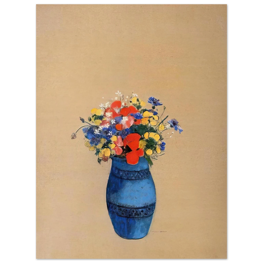 Odilon Redon - VASE OF FLOWERS 6  75x100 cm / 30x40inches Fine Art Poster