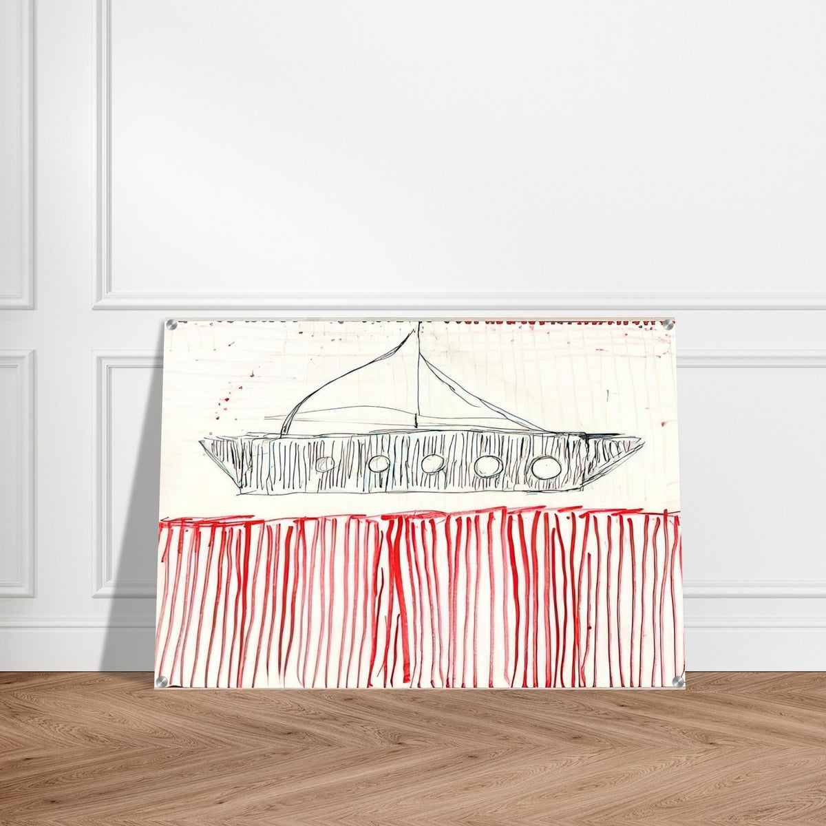 BE CALME OCTOBER 1ST 31ST 2004 0 - Louise Bourgeois Acrylic Print - 70x100 cm / 28x40″ inches | Louise Bourgeois Wall Art | Louise Bourgeois Prints