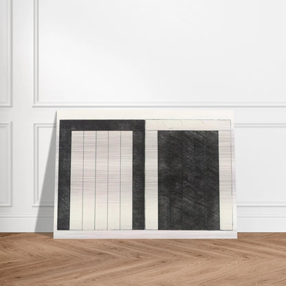 For Caroline - 1977 - Brice Marden Brushed Aluminum Print - 70x100 cm / 28x40 inches | Brice Marden Aluminum Print | Brice Marden Prints